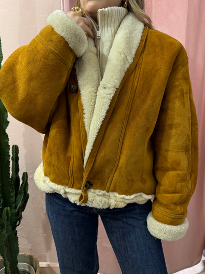 Montone crop cammello