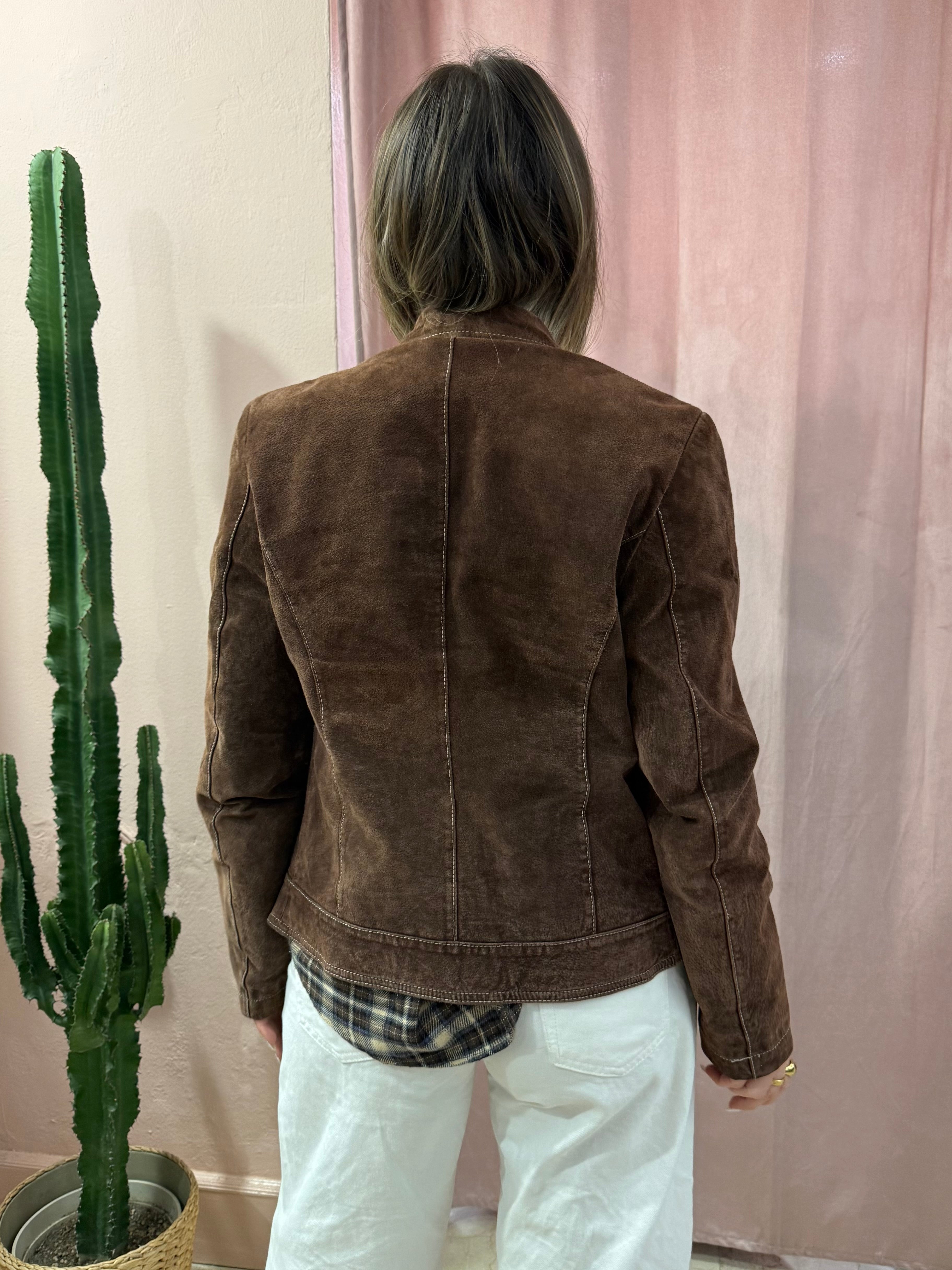 Giacca in vera pelle