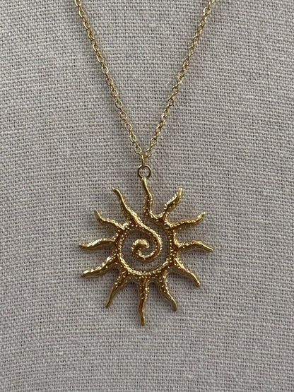Collana Sole y2k