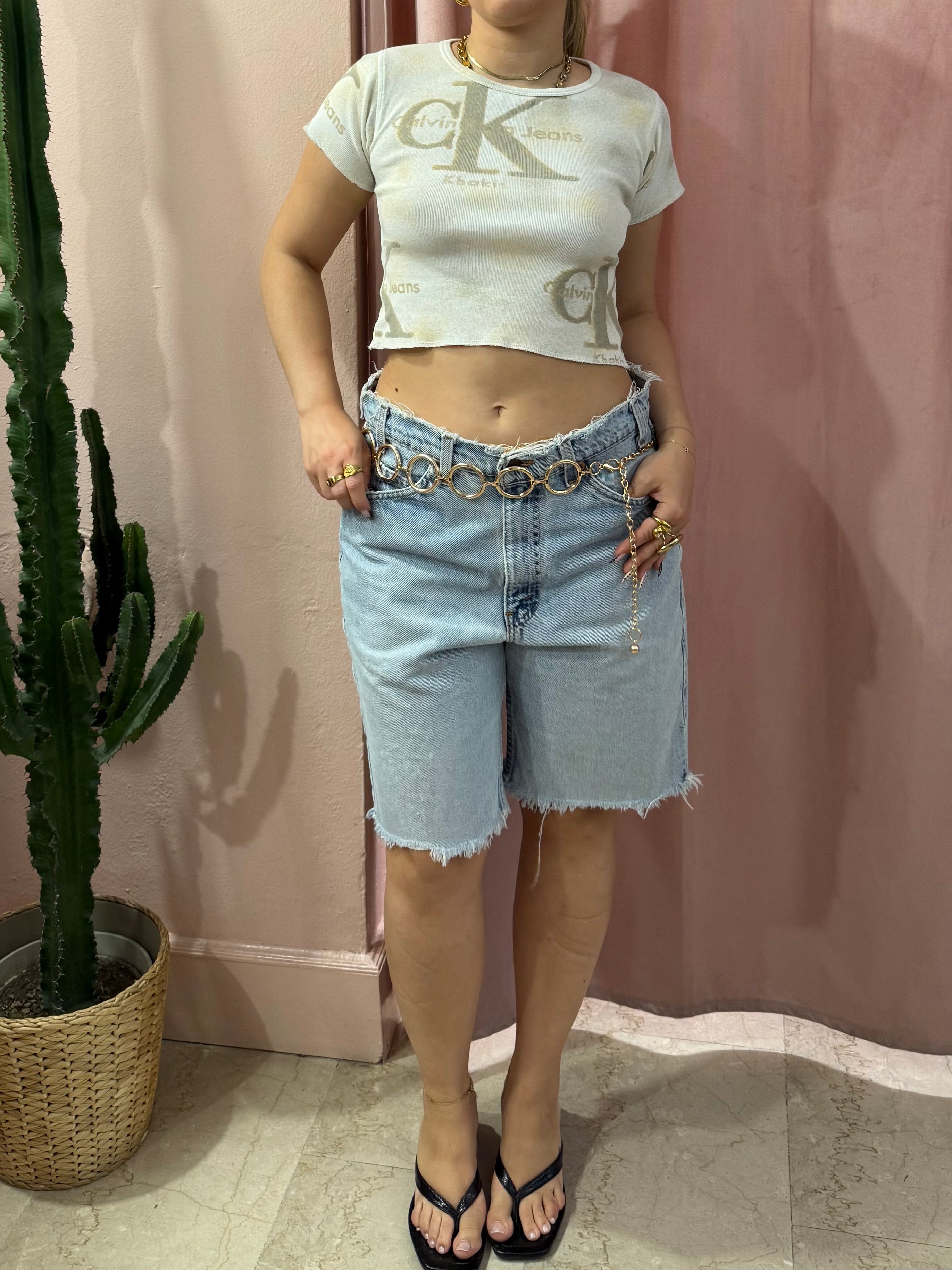 Bermuda Levis vintage chiaro