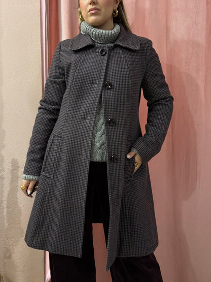 Cappotto Intrend pied de poule in lana