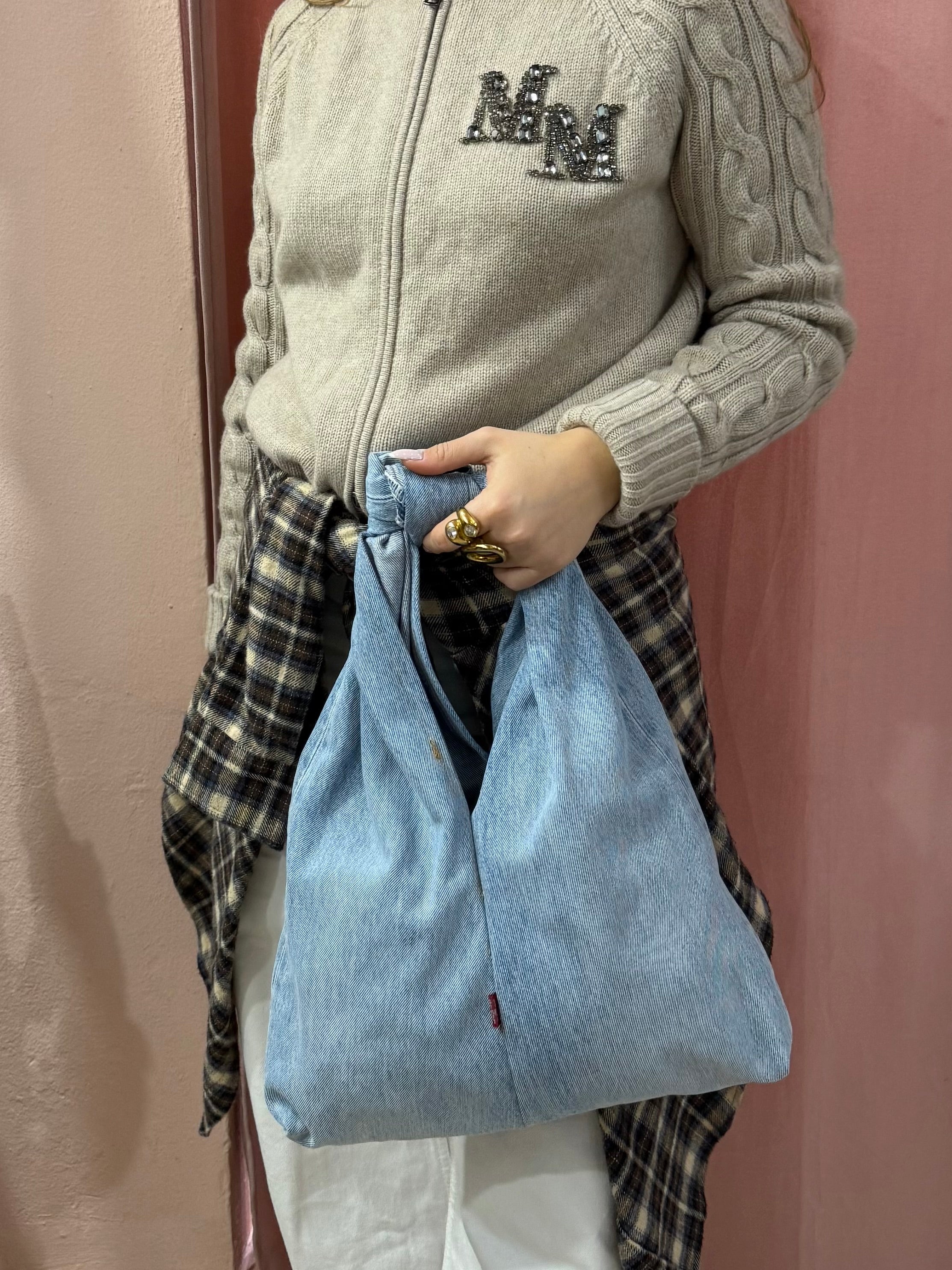 Borsa Levis upcycling nodo