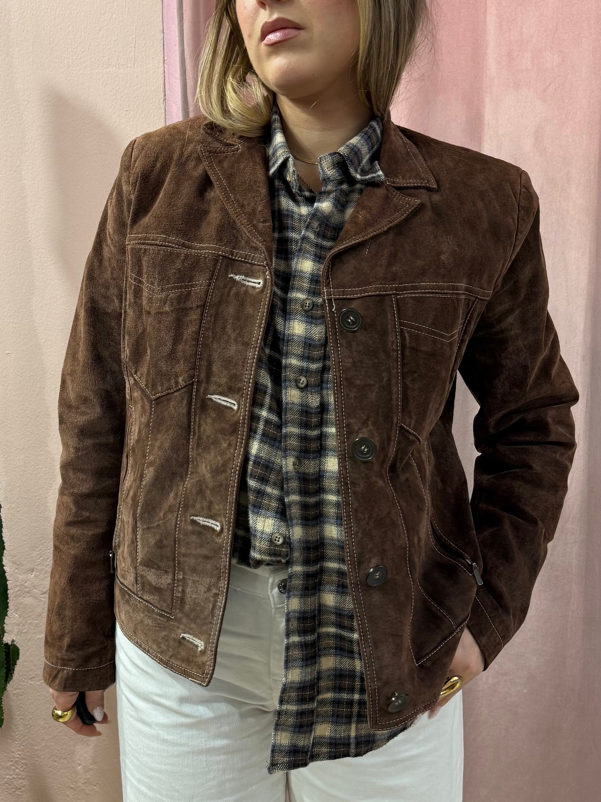 Giacca in vera pelle