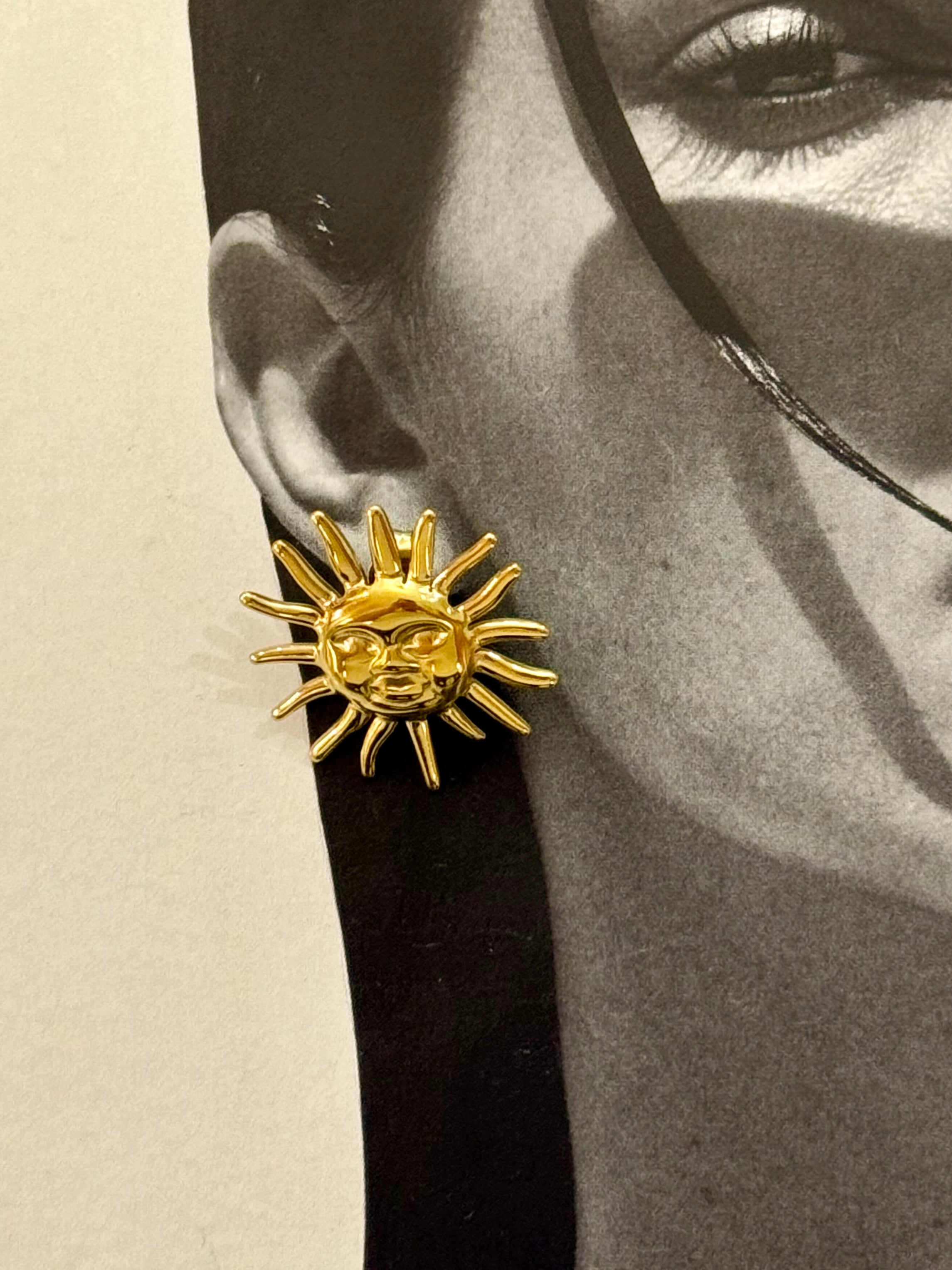 Orecchini “The Sun” gold