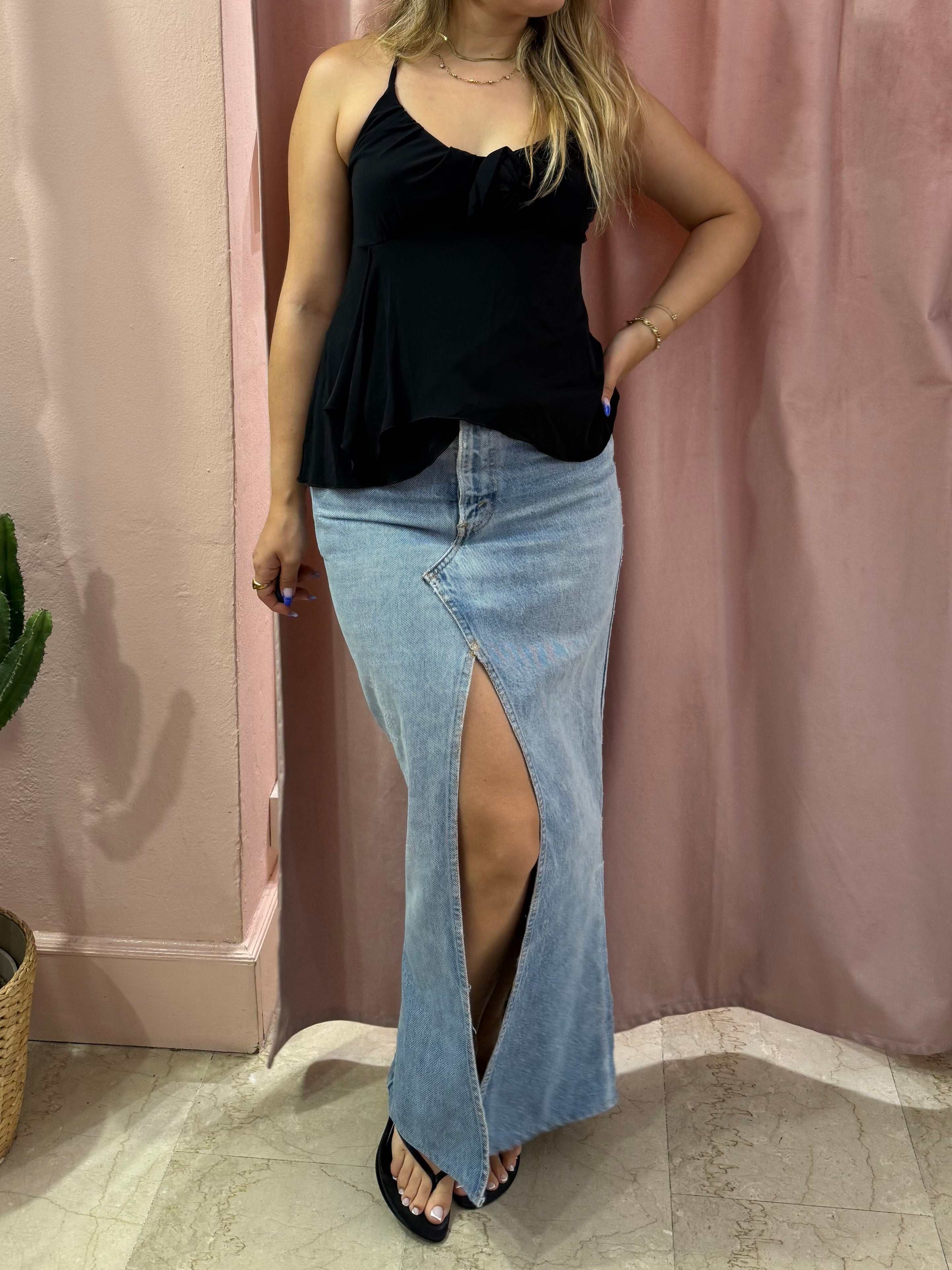 Maxi gonna Levis vintage orange tab