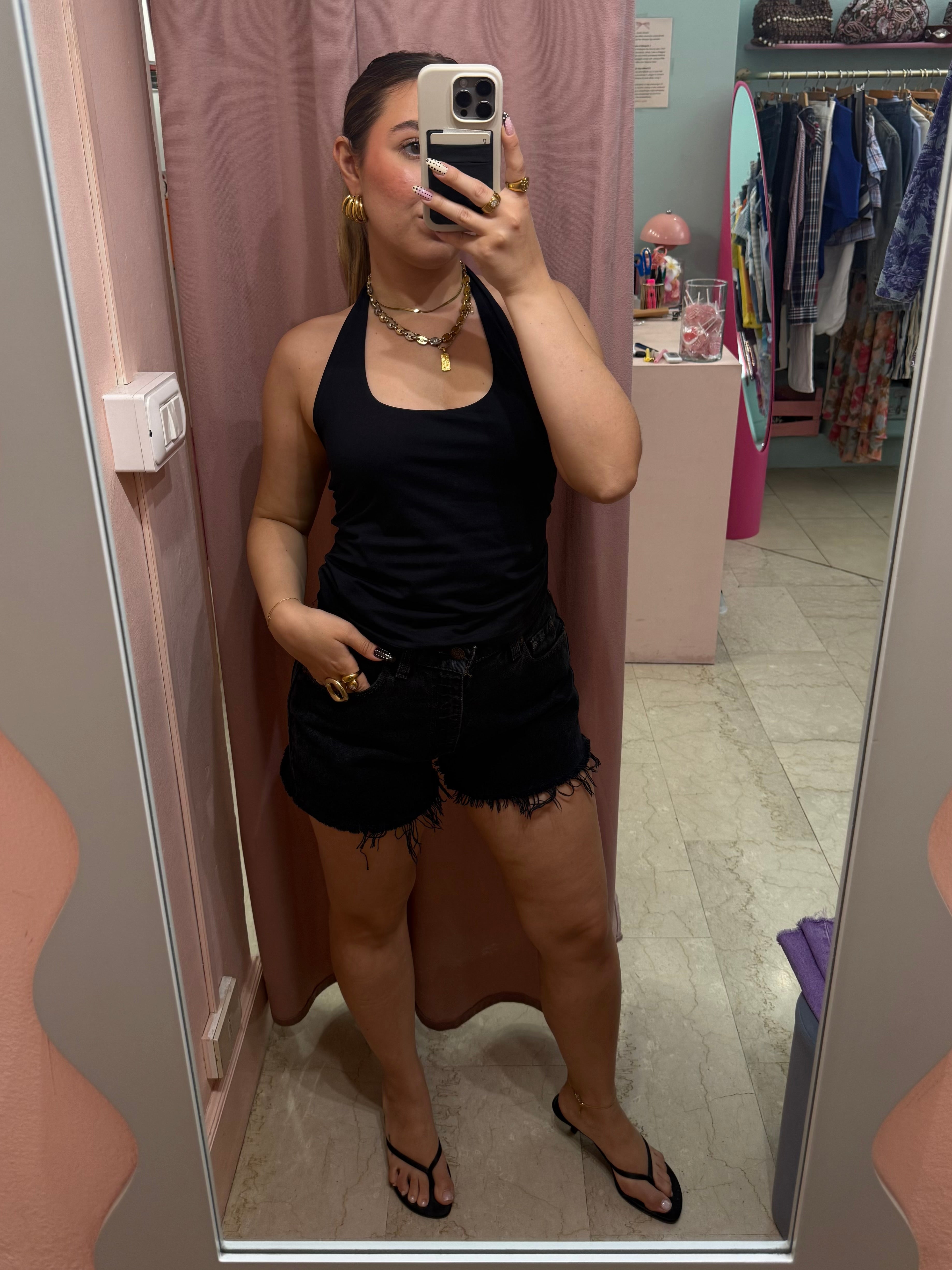 Shorts Levis vintage neri