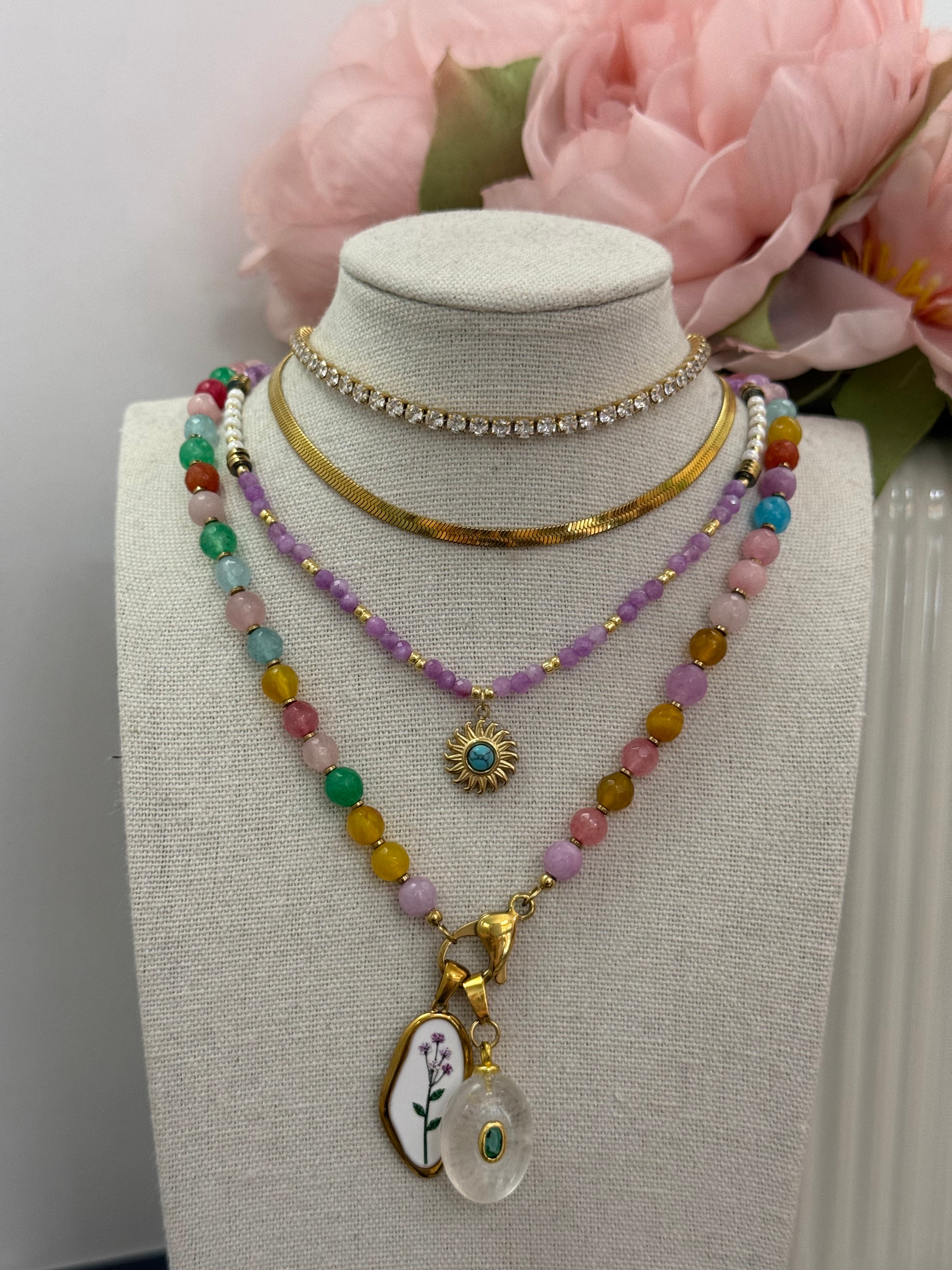 Collana con sole| più colori