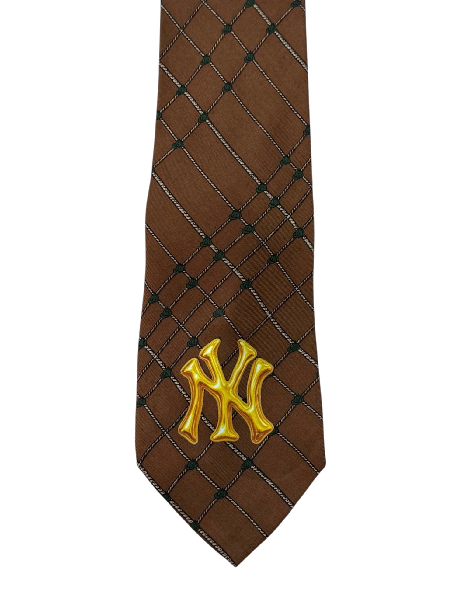 Cravatta New Yankees liquid gold logo