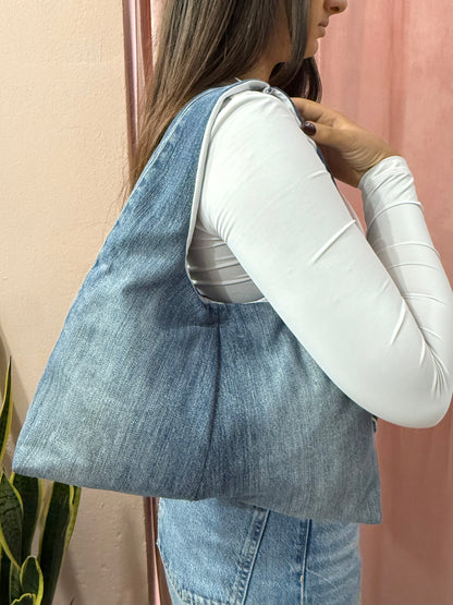 Borsa Levis upcycling a spalla