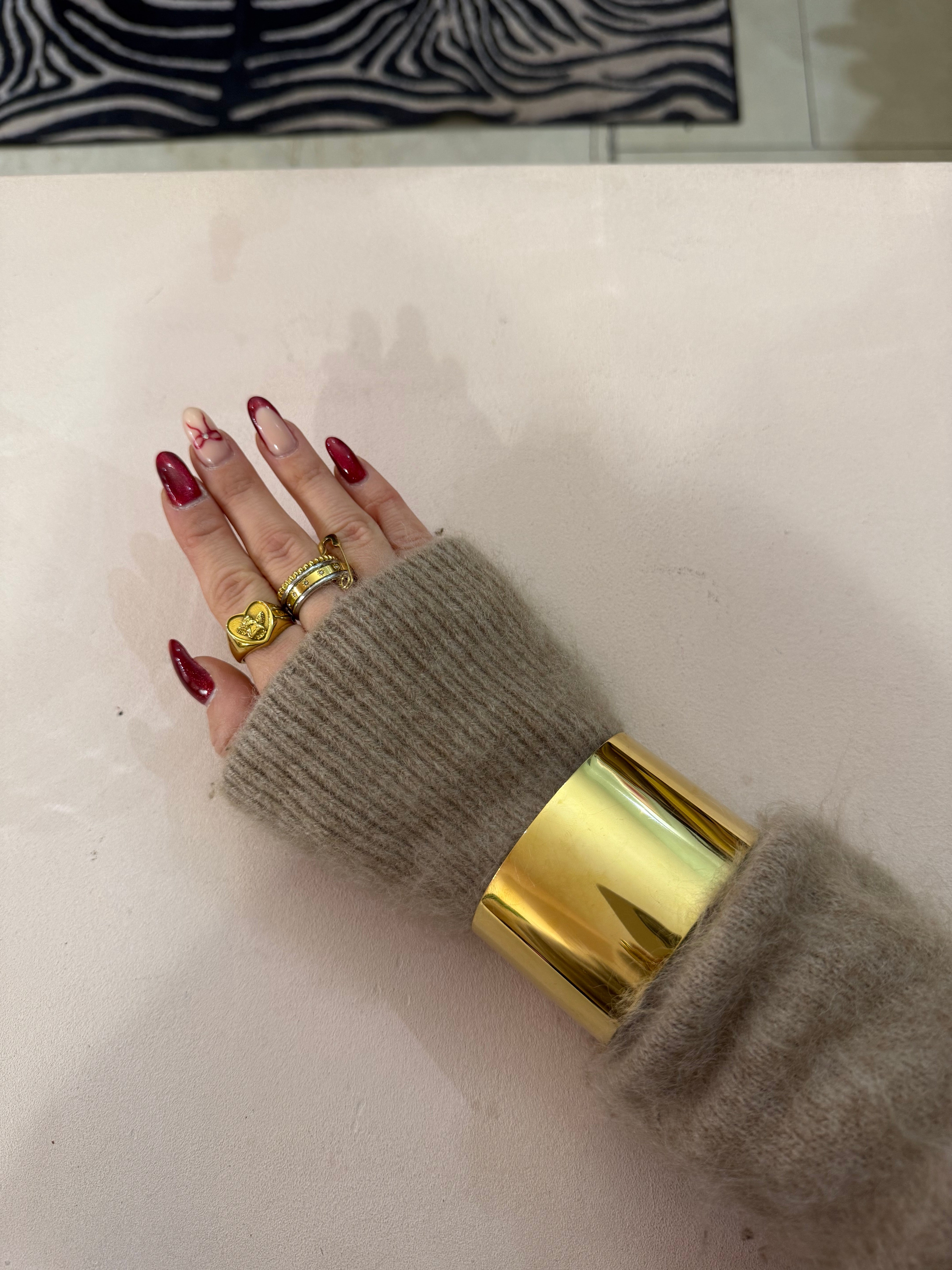 Bracciale rigido in acciaio inossidabile