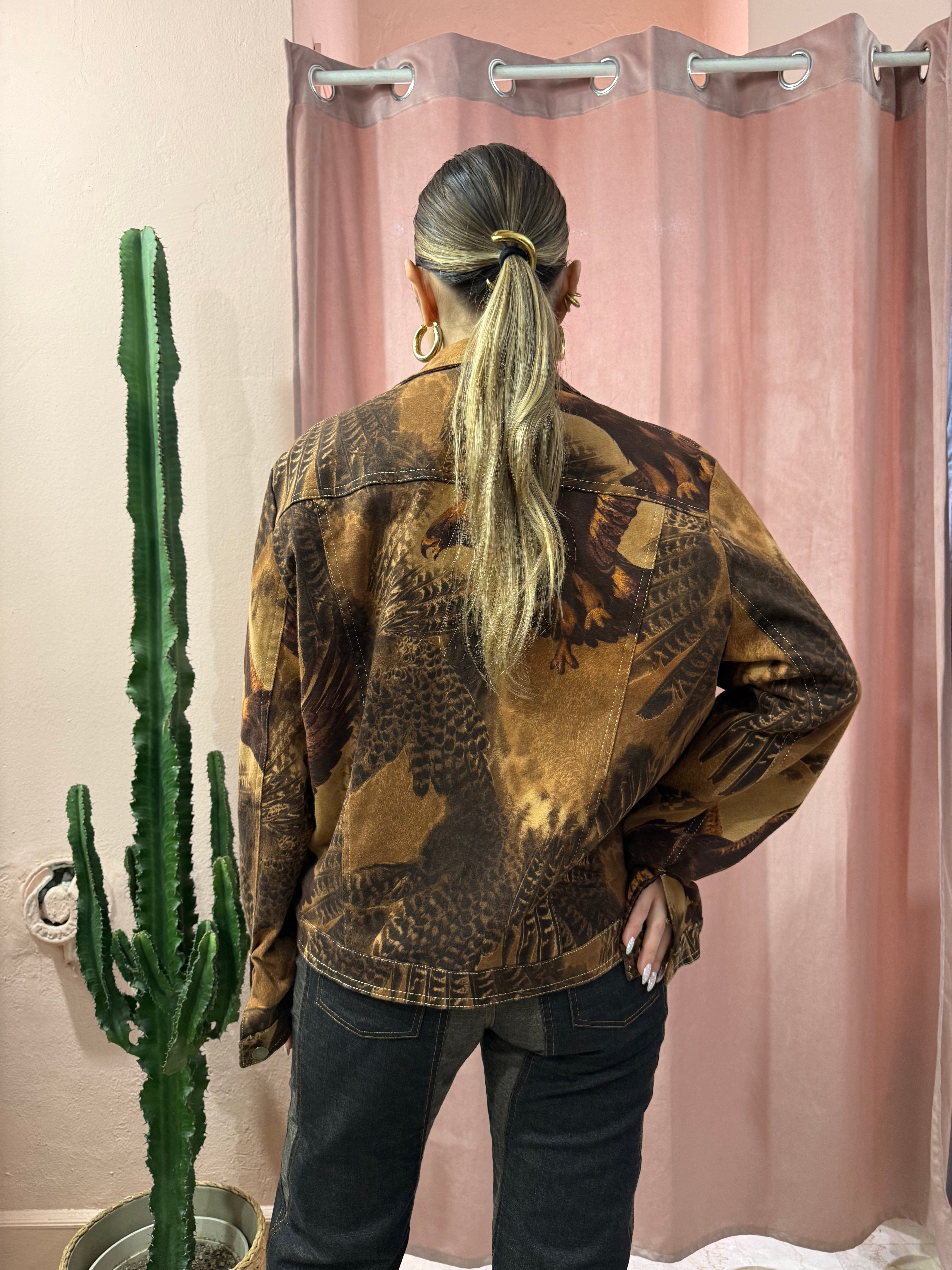 Giacca vintage ricamata