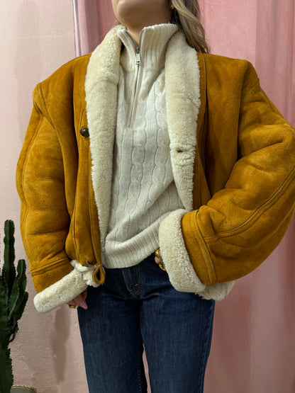 Montone crop cammello