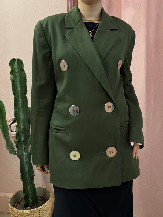 Blazer vintage bottoni maxi