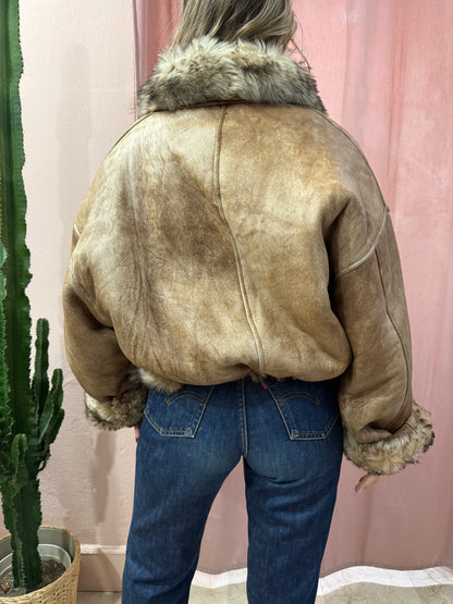 Montone crop effetto invecchiato